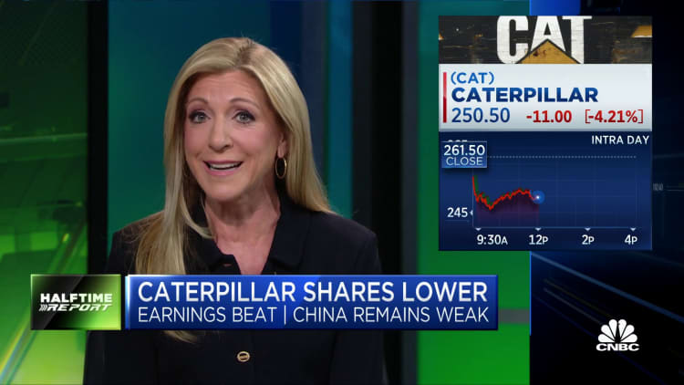 CNBC's investment committee weighs in on Caterpillar's performance