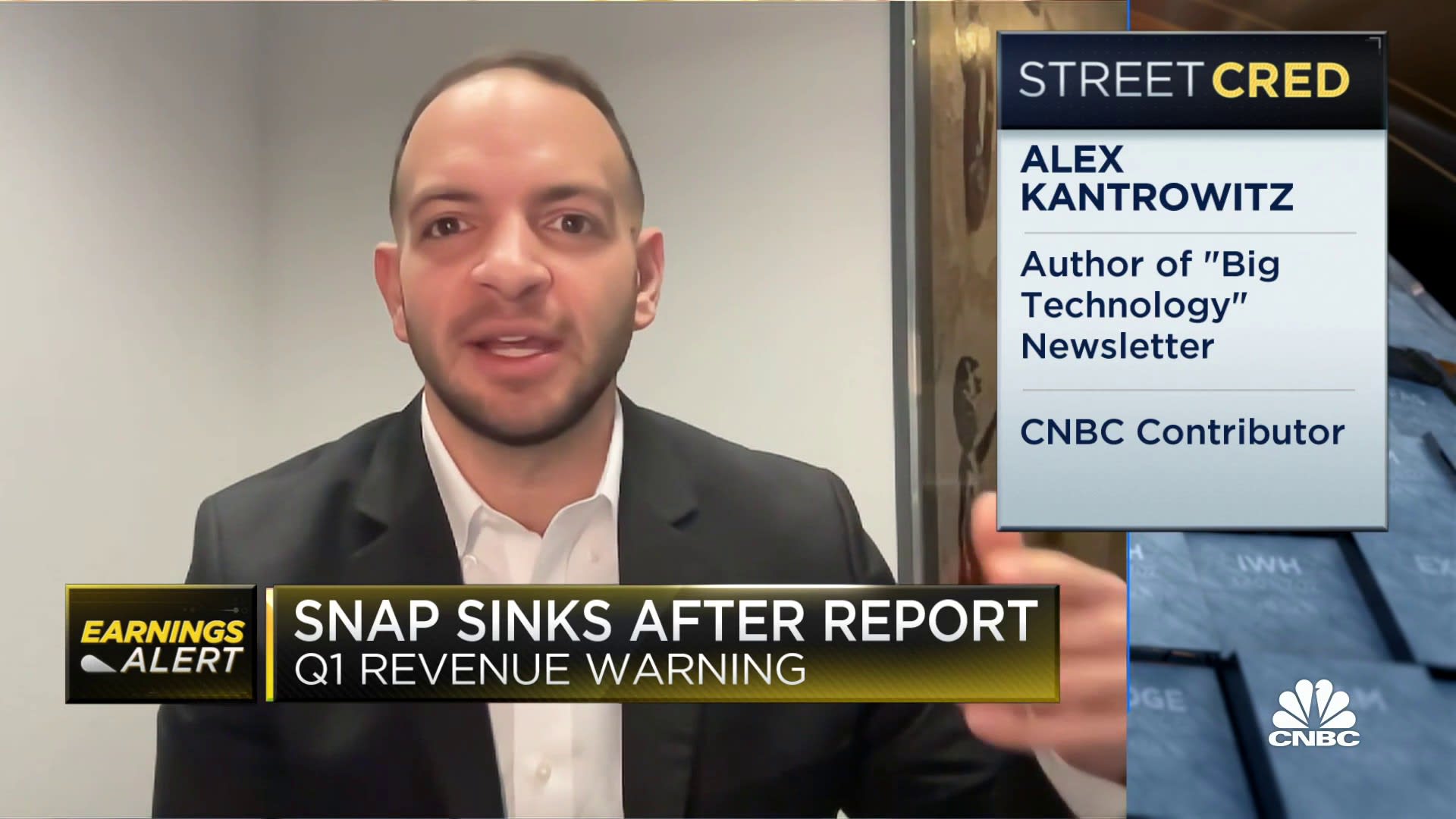 Big Technology's Alex Kantrowitz says he'd be 'shocked' if Meta's earnings mirrored SNAP