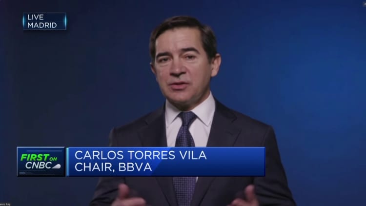 BBVA's chair discusses the company's record profits