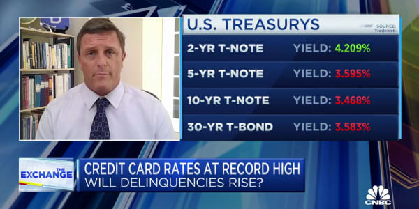 As the Fed increases tightening, credit card rates jump to record highs