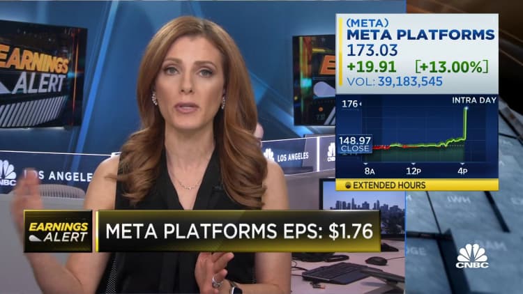 Meta shares rise on better-than-expected revenue
