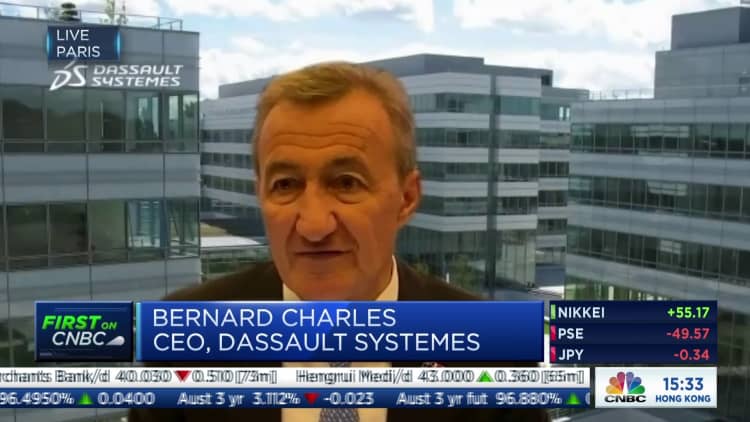 Dassault Systemes CEO says China is slowly coming back