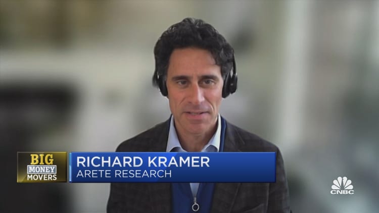 Arete Research's Richard Kramer on the outlook for Apple, Amazon, and Alphabet