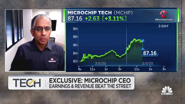 Watch CNBC's full interview with Microchip Technology CEO Ganesh Moorthy