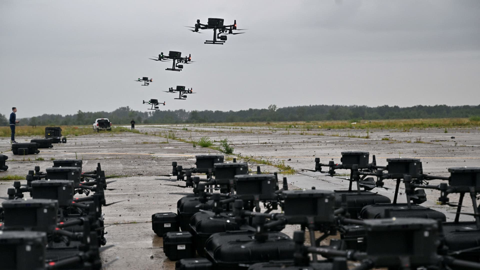 Chinese drone maker DJI is dominating the market – despite being blacklisted by the U.S.