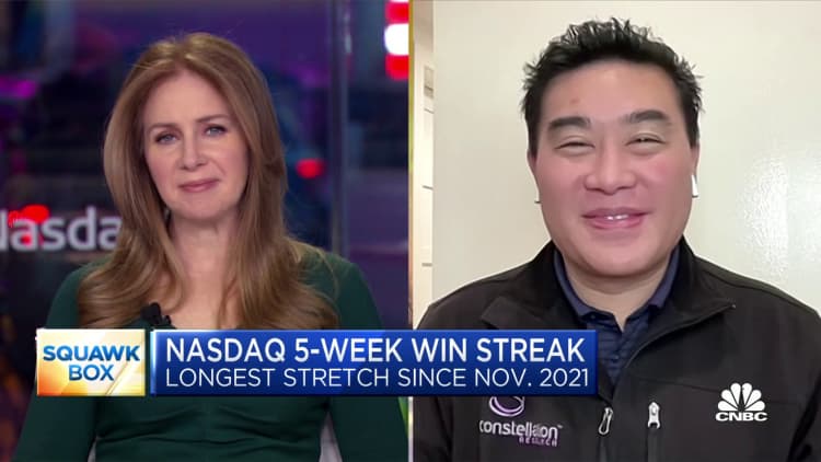 Constellation's Ray Wang: Massive tech stock rebound will continue