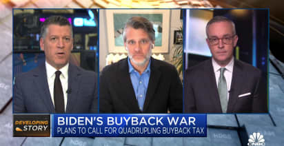 Biden to call for quadrupling buyback tax