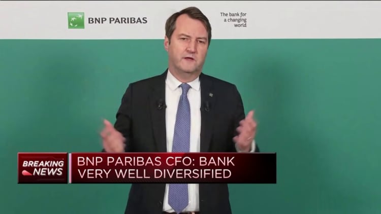 BNP Paribas is very well diversified, CFO says