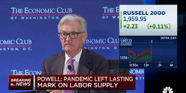 Fed Chair Powell: We're passively shrinking the balance sheet