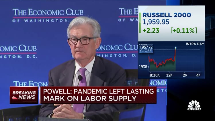 Fed Chair Powell: We're passively shrinking the balance sheet