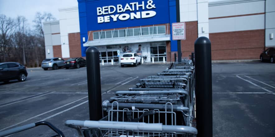 Stocks making the biggest moves midday: Bed Bath & Beyond, Digital World Acquisition and more