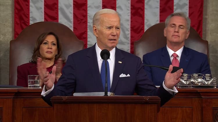 President Biden touts job growth and low unemployment rate during 2023 State of the Union