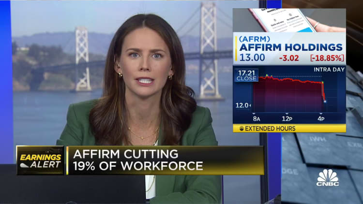 Affirm misses on top and bottom, announces it's cutting 19% of workforce