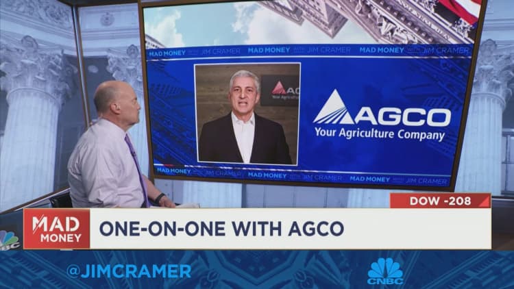 AGCO CEO on global crop prices and demand for farming technology