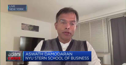 Watch CNBC's full interview with NYU's 'Dean of Valuation' Aswath Damodaran on Adani and more
