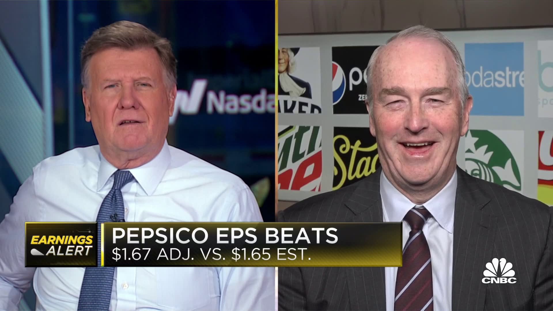 PepsiCo CFO Hugh Johnston: Inflation didn't moderate at all during Q4