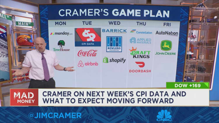 Cramer's game plan for the February 13 trading week