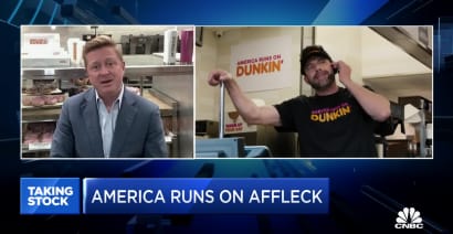 No one's more loyal to Dunkin' than Ben Affleck, says CEO Scott Murphy