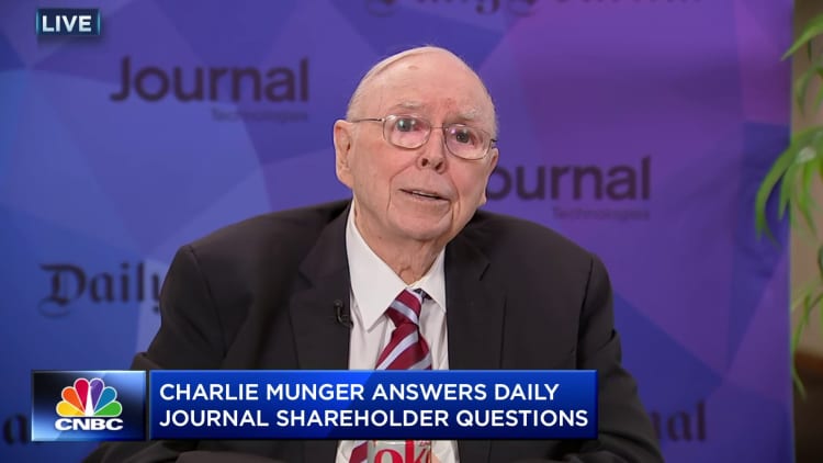 Charlie Munger on crypto: It's ridiculous anybody would buy this 'massively stupid' stuff