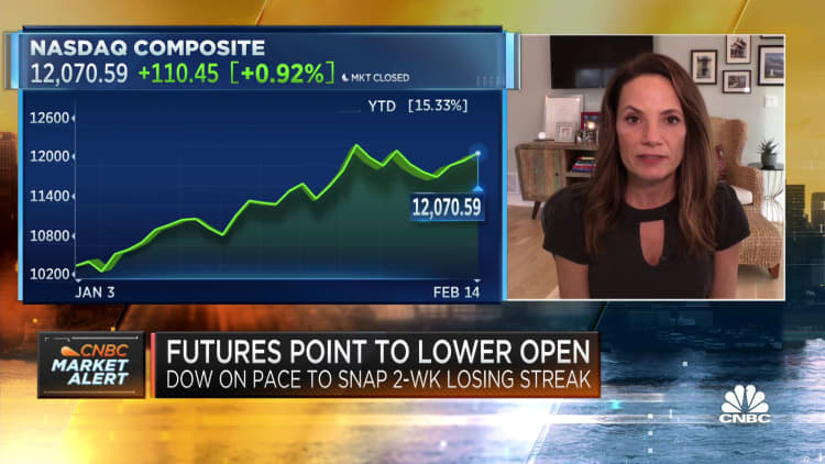 Market sentiment has gotten extremely greedy, making for a fragile tape, says Katie Stockton