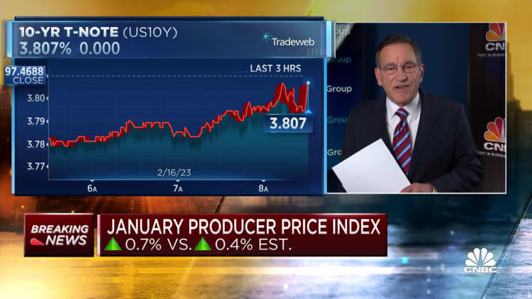 Producer price index January 2023: