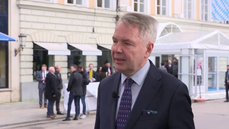 Finland’s foreign minister says he expects a vote on NATO membership in early March