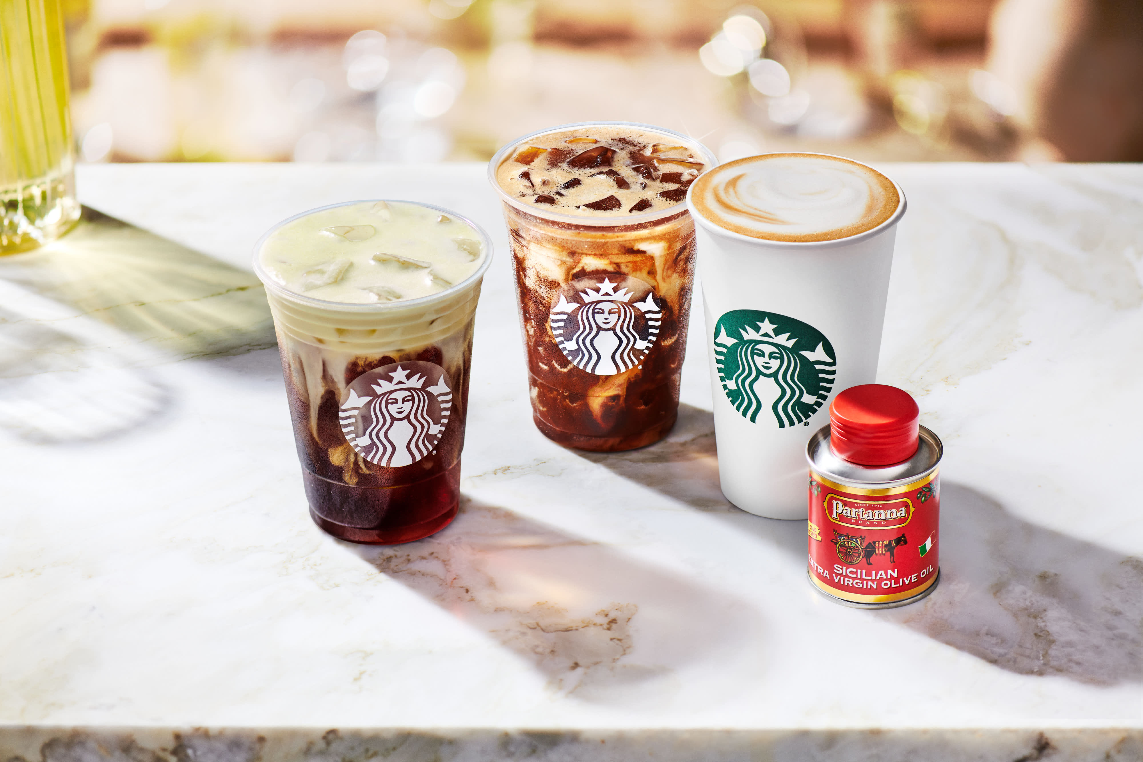 Starbucks olive oil coffee debuts in U.S. this week