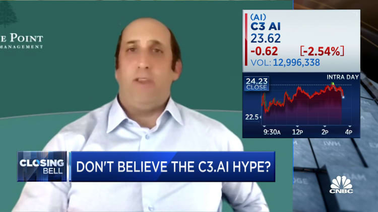C3.ai's valuation is all based on speculation and hope, says Spruce Point Capital's Ben Axler