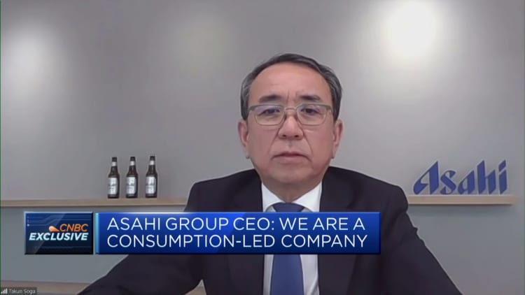 We would see rising wages in Japan as favorable, Asahi Group CEO