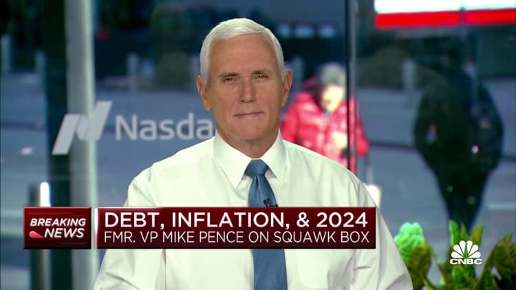 Mike Pence: We're looking at a debt crisis over the next 25 years that's driven by entitlements