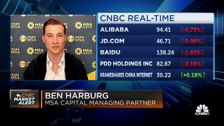 Chinese government has no choice but to stimulate growth, says MSA Capital's Ben Harburg
