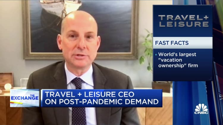 Leisure travel is not showing any signs of waning, says Travel + Leisure CEO Michael Brown