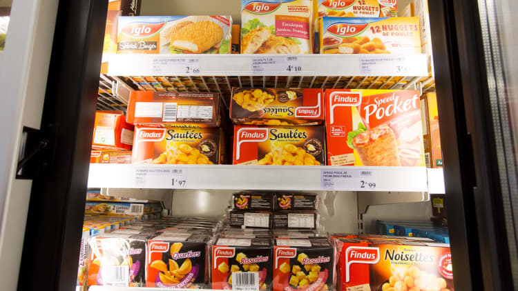 Frozen food grocery sales vs. critical cold storage supply chains