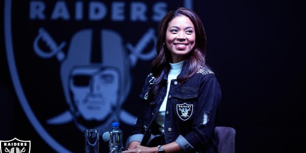 Sandra Douglass Morgan helped shape sports betting around the country. Now she's leading the NFL's Raiders