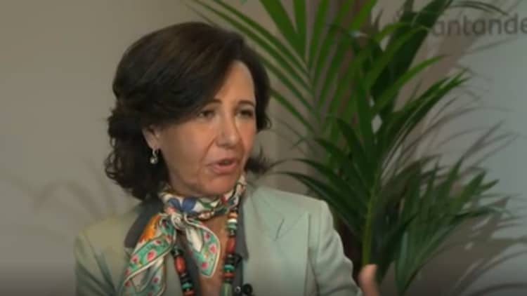 Watch CNBC's full interview with Santander Executive Chair Ana Botin