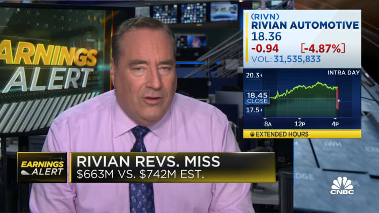 Rivian 營收未達預期，股價因指引下調而下跌