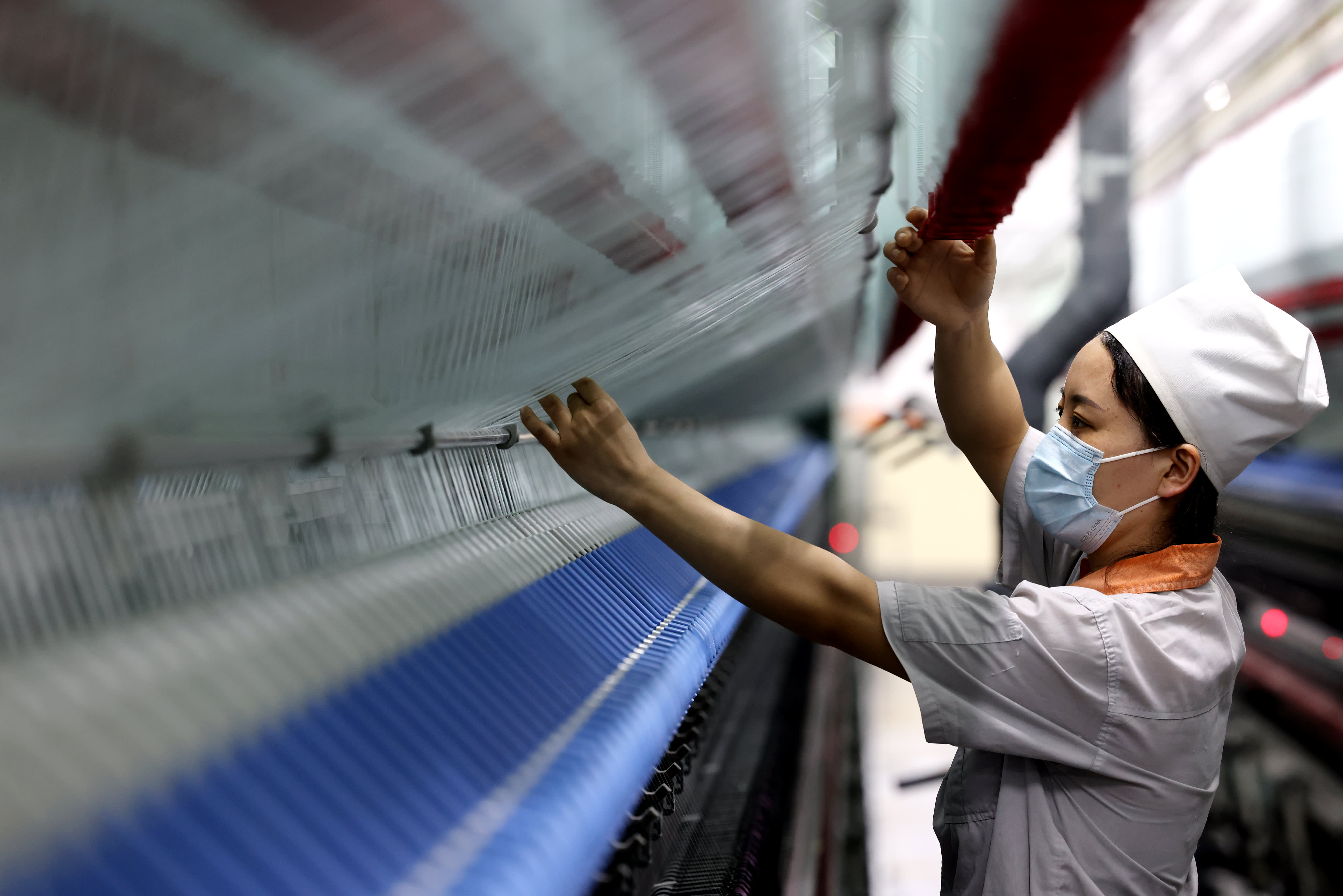 Factory activity in China is growing further, posting its highest reading in nearly 11 years