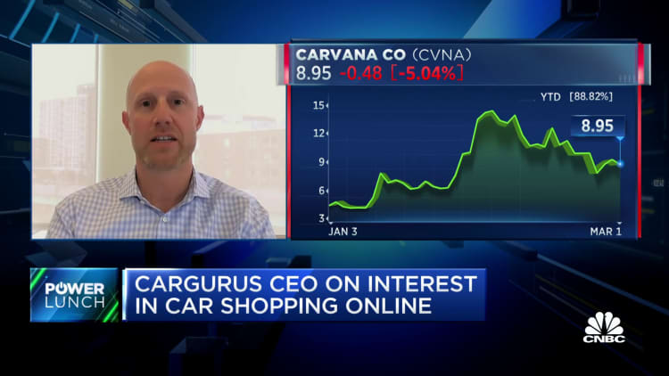 Consumers are more interested in cars under $30,000 than they were, says CarGurus CEO Jason Trevisan