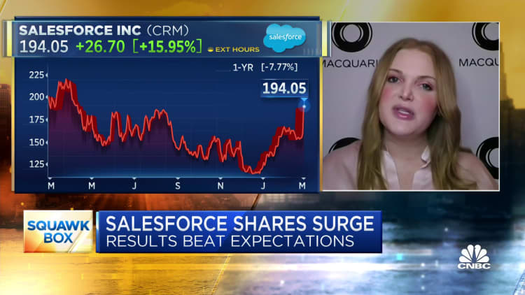 Salesforce honed in on optimizing sales and marketing spend, says Macquarie's Sarah Hindlian-Bowler