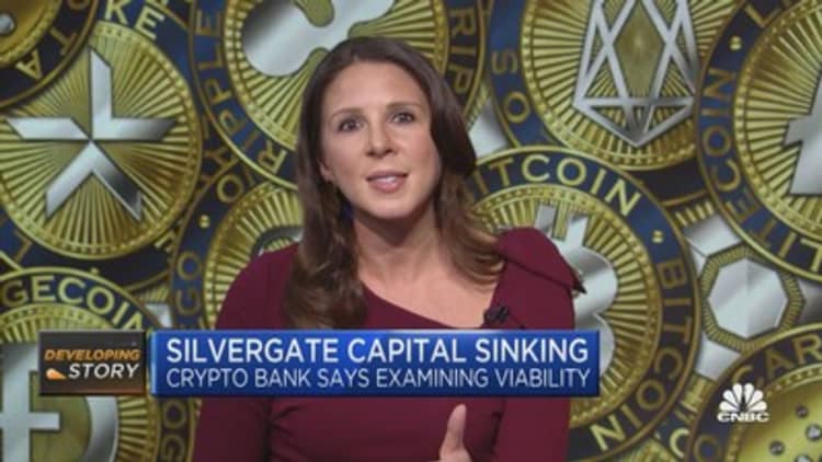 Shares in Silvergate Capital plunge in pre-market trading after delaying its annual report