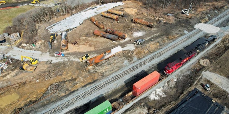 Norfolk Southern reports $387 million charge for the first quarter after East Palestine derailment