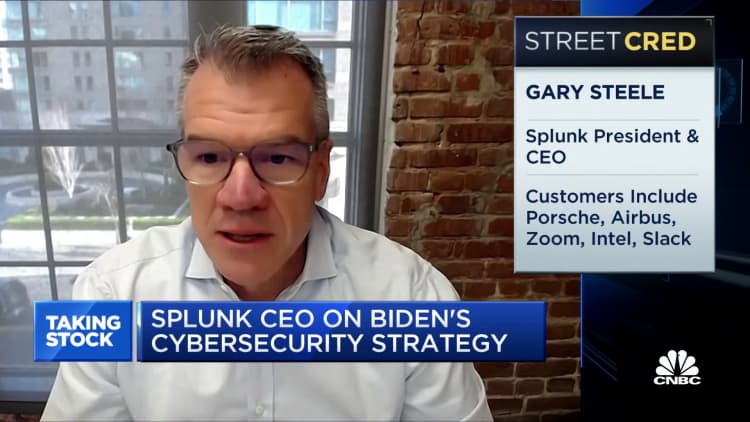 Companies must be mindful of the geopolitical environment from a cyber point of view, says Splunk CEO