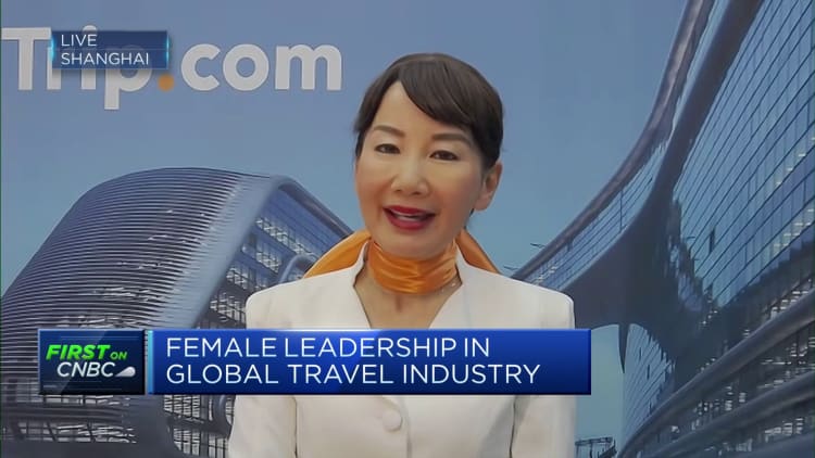 Trip.com Group's CEO discusses what the company is doing to support women
