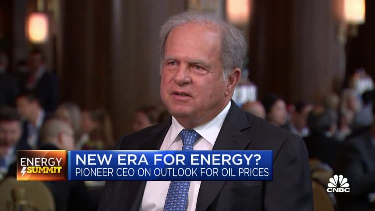 Pioneer CEO on future production, oil price outlook and a new era for energy