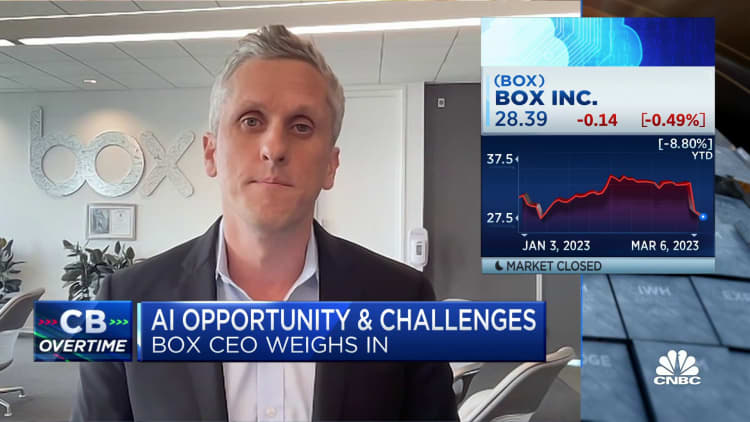 Box CEO: We're hearing that digital transformation remains a core focus for our customers