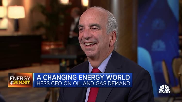 Hess CEO on oil and gas demand