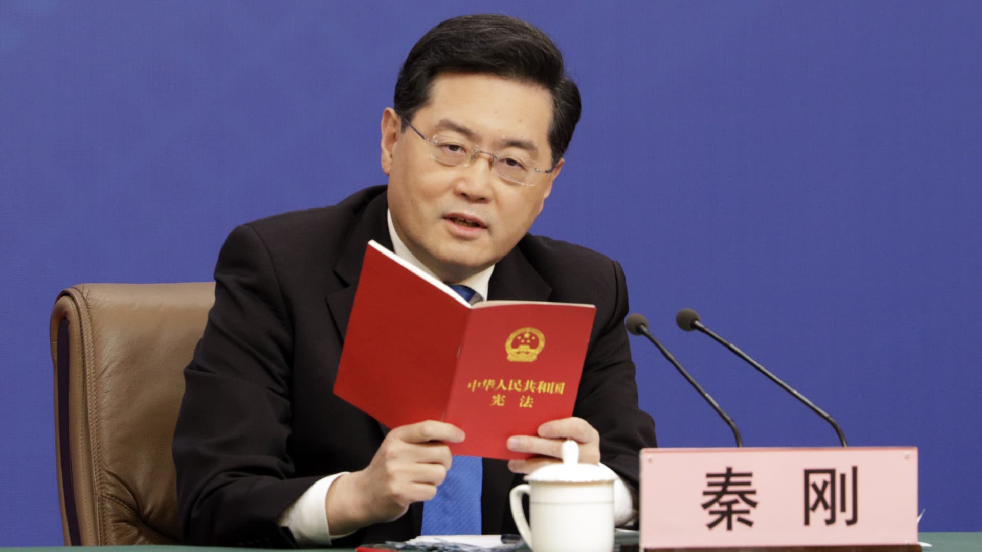 China removes Qin Gang as foreign minister after one-month absence