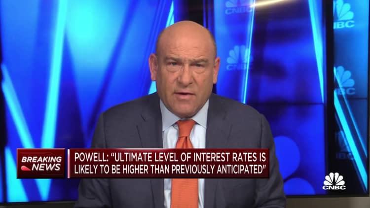 Fed Chair Powell says interest rates are 'likely to go higher' than anticipated