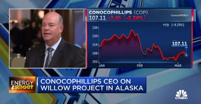ConocoPhillips CEO on Willow Project in Alaska, oil prices and production