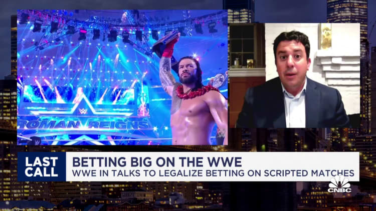 WWE in talks to legalize betting on scripted matches